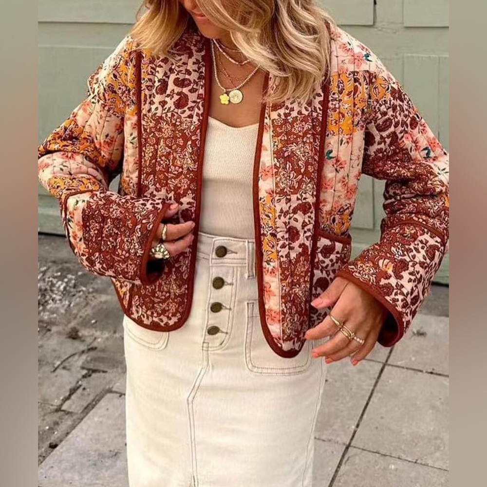 Floral Patchwork Jacket